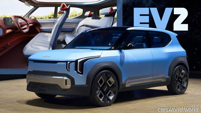 Kia EV2 Concept Offers a Glimpse of a Compact Electric SUV Set for 2026 with Unique Design | Carscoops